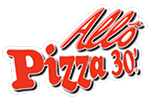 Allo pizza 30 logo